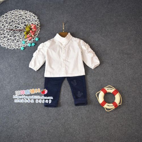 Chemise fille à manche longue - Ref 2085610