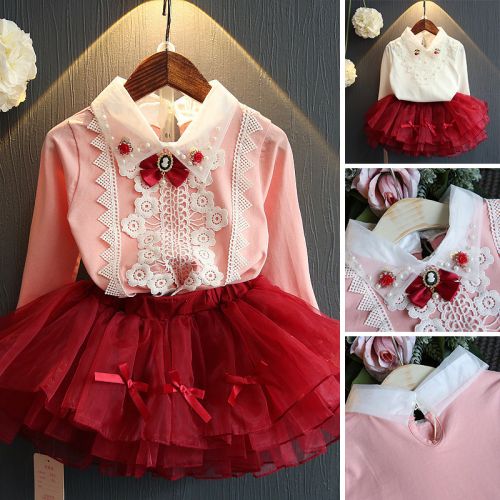 Chemise fille LOVE BABE à manche longue - Ref 2085628