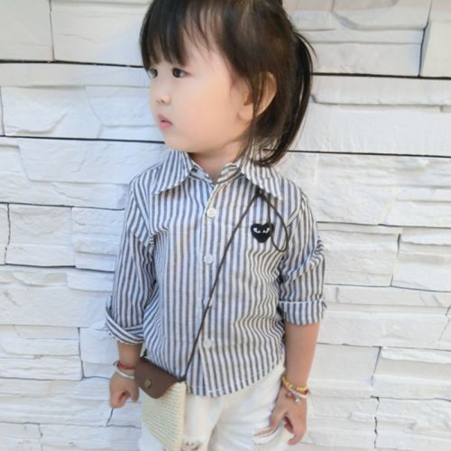 Chemise fille à manche longue - Ref 2085668