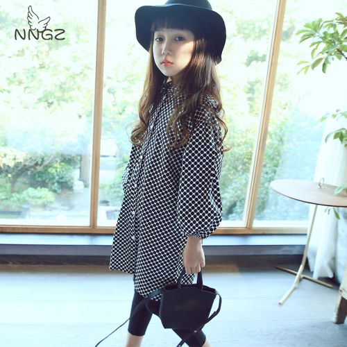 Chemise fille NNGZ à manche longue - Ref 2085703