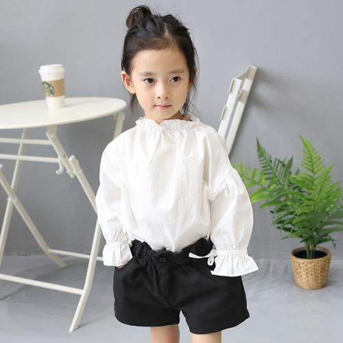 Chemise fille à manche longue - Ref 2085745