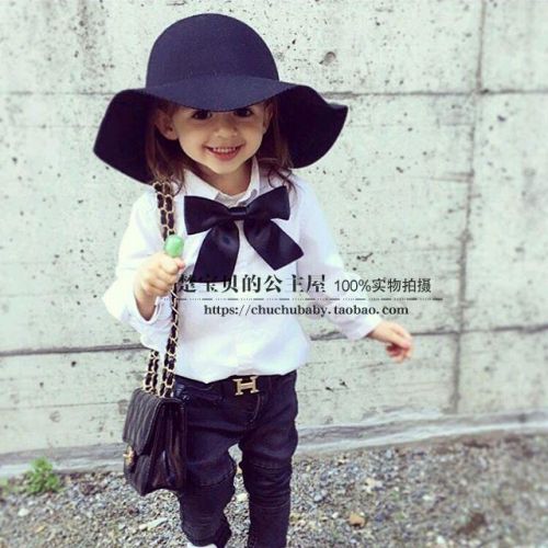 Chemise fille à manche longue - Ref 2085764