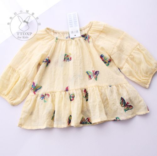 Chemise fille à manche longue - Ref 2085779