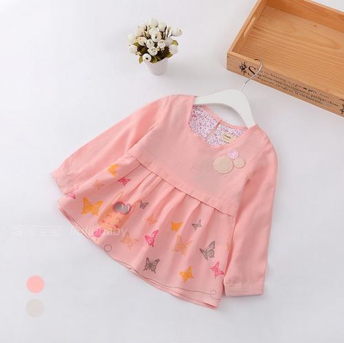 Chemise fille JC.LIU à manche longue - Ref 2085786