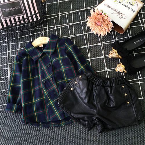 Chemise fille à manche longue - Ref 2085802