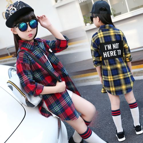 Chemise fille à manche longue - Ref 2085848