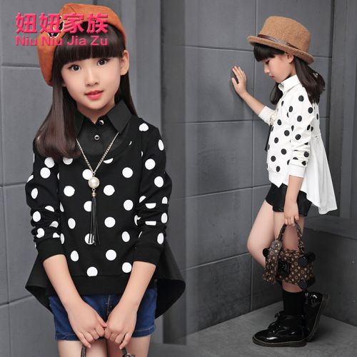 Chemise fille à manche longue - Ref 2085865