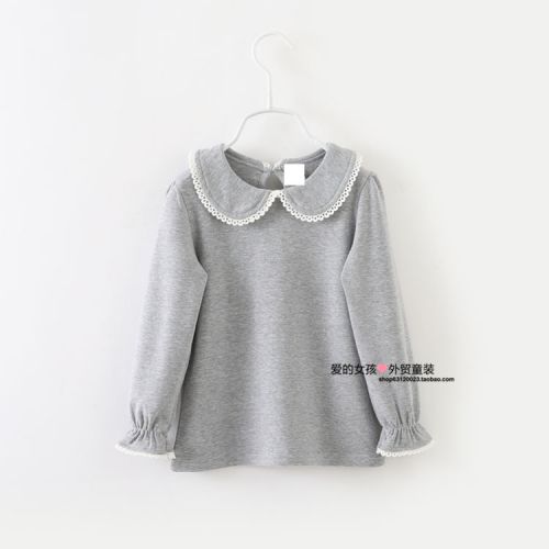 Chemise fille à manche longue - Ref 2085871