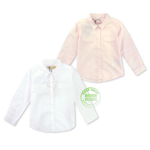 Chemise fille à manche longue - Ref 2085881