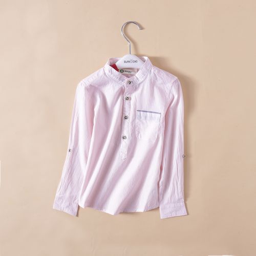 Chemise fille à manche longue - Ref 2085890