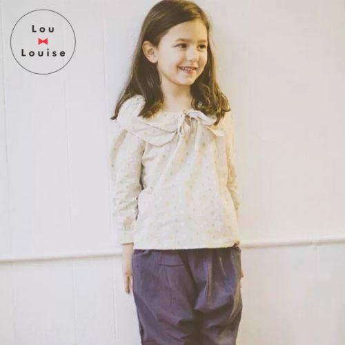 Chemise fille MIX&AMPMATCH à manche longue - Ref 2085894