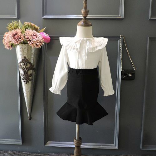 Chemise fille à manche longue - Ref 2085901