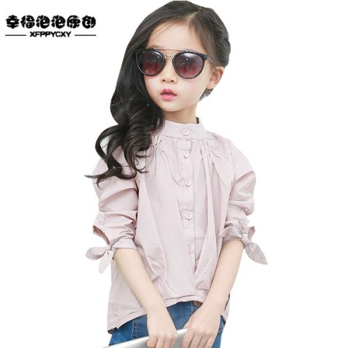 Chemise fille à manche longue - Ref 2085910