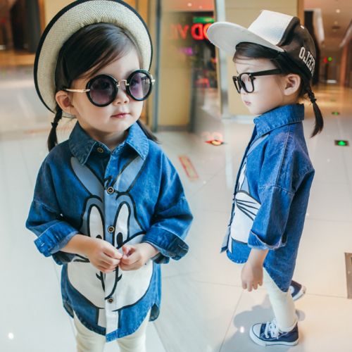 Chemise fille à manche longue - Ref 2085922