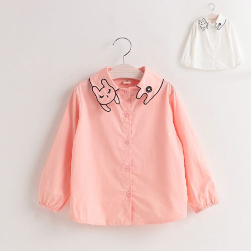 Chemise fille à manche longue - Ref 2085946