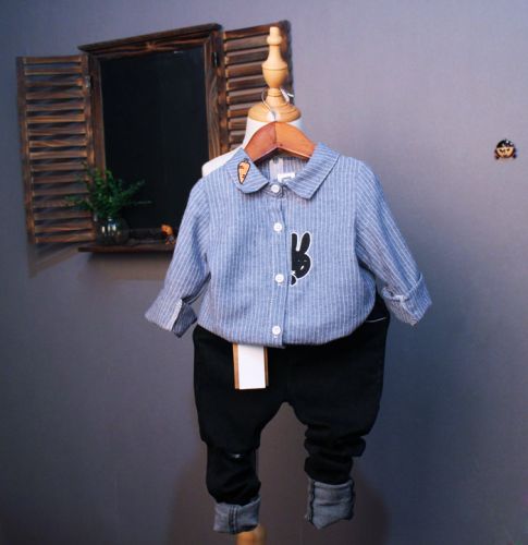 Chemise fille CYH MINI à manche longue en Toile de coton - Ref 2085950