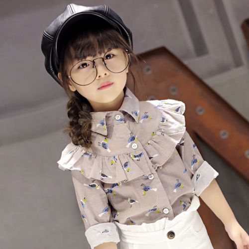 Chemise fille à manche longue - Ref 2086000