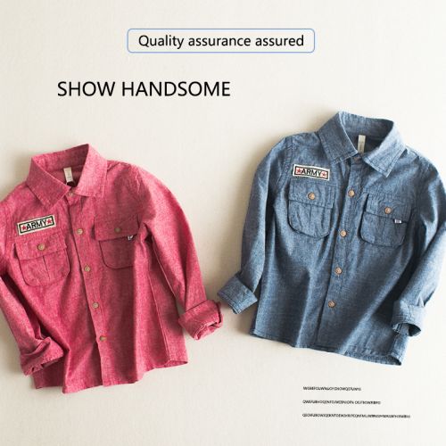 Chemise fille à manche longue - Ref 2086008