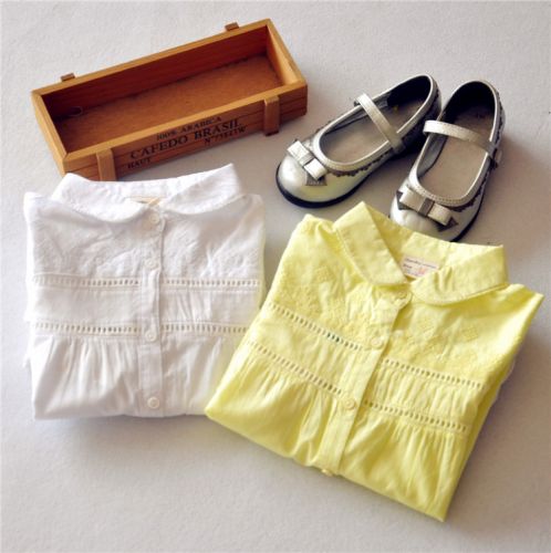 Chemise fille à manche longue - Ref 2086020