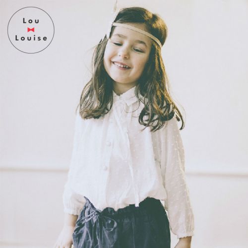 Chemise fille MIX&AMPMATCH à manche longue - Ref 2086063