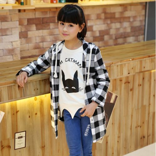 Chemise fille à manche longue - Ref 2086109