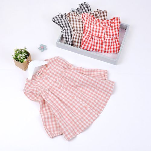 Chemise fille à manche longue - Ref 2086138