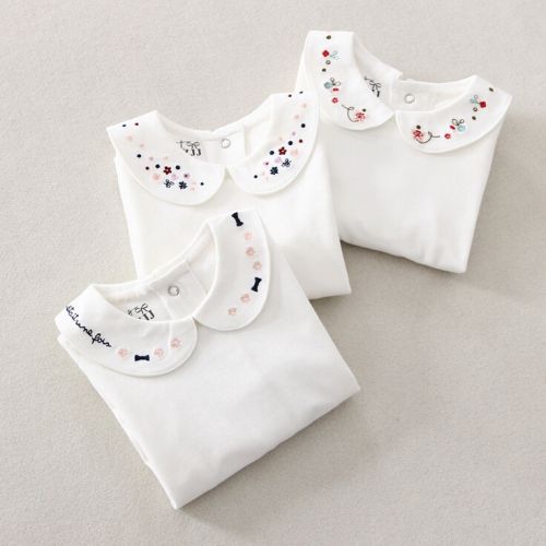 Chemise fille à manche longue - Ref 2086151