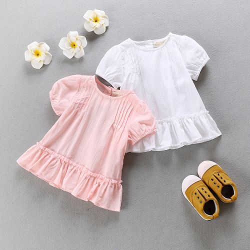 Chemise fille à manche longue - Ref 2086156