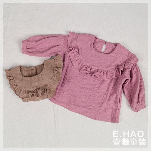 Chemise fille E.HAO à manche longue - Ref 2086162