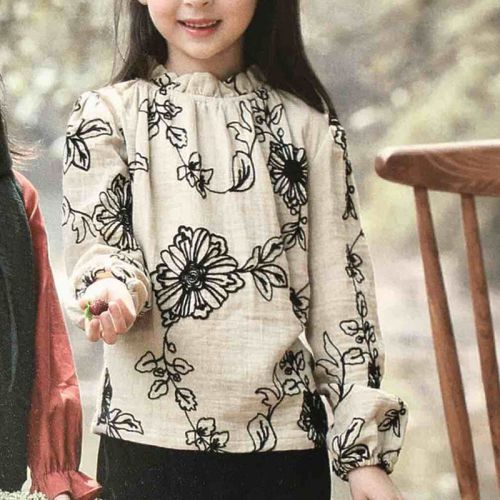 Chemise fille JC.LIU à manche longue - Ref 2086179