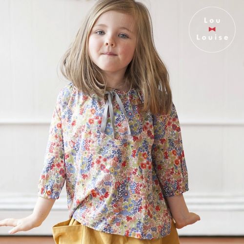 Chemise fille LOU & LOUISE à manche longue - Ref 2086187