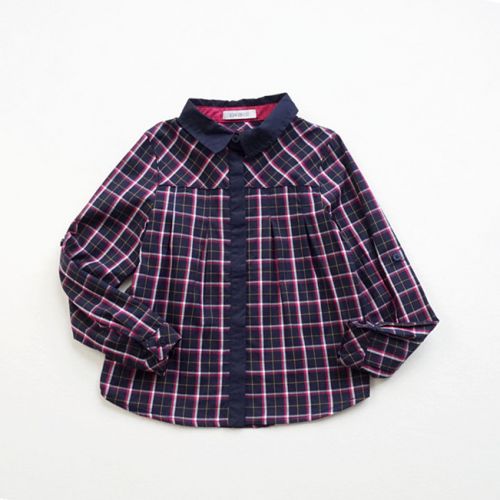 Chemise fille à manche longue - Ref 2086212