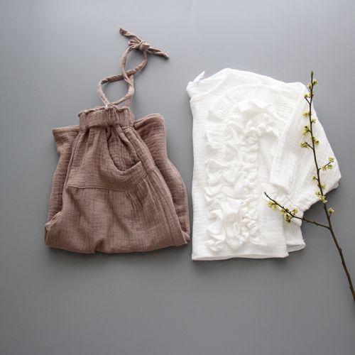 Chemise fille à manche longue - Ref 2086213