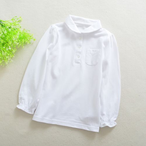 Chemise fille à manche longue - Ref 2086250