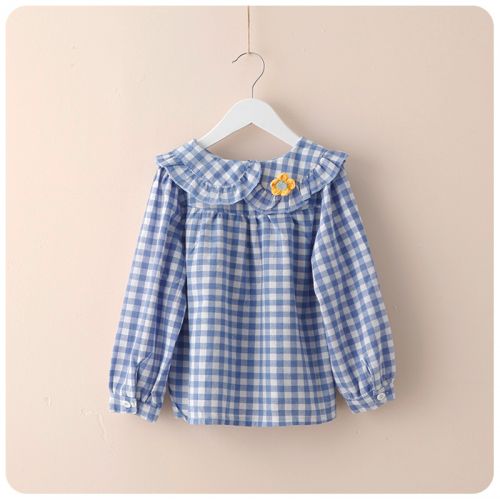 Chemise fille à manche longue - Ref 2086300