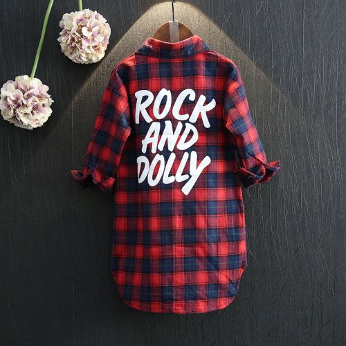 Chemise fille à manche longue - Ref 2086311