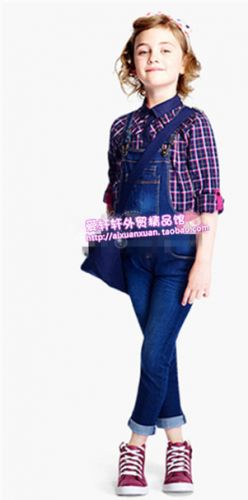 Chemise fille à manche longue - Ref 2086314