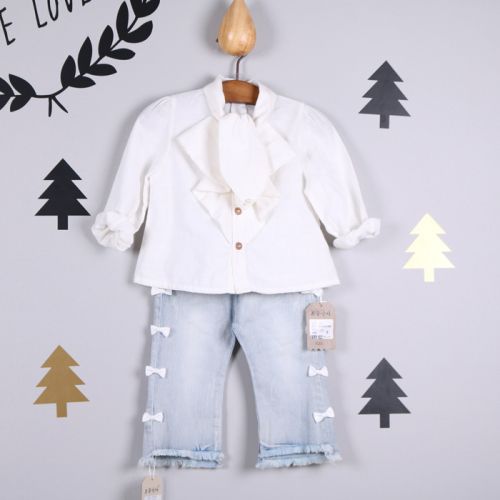 Chemise fille à manche longue - Ref 2086340