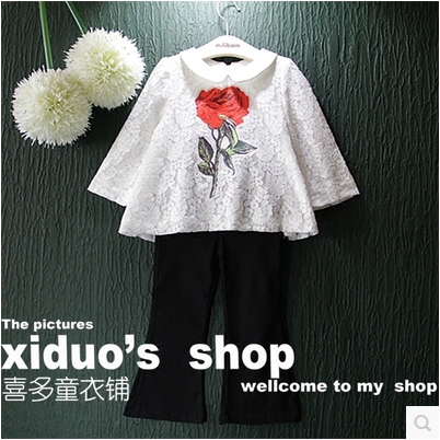 Chemise fille à manche longue - Ref 2086347