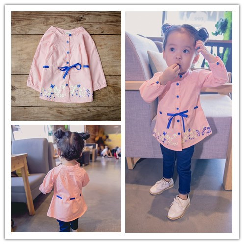 Chemise fille BABAYCITY à manche longue - Ref 2086365