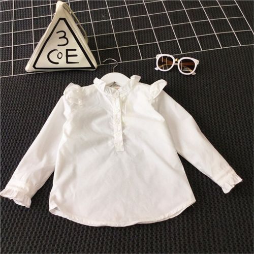 Chemise fille à manche longue - Ref 2086385