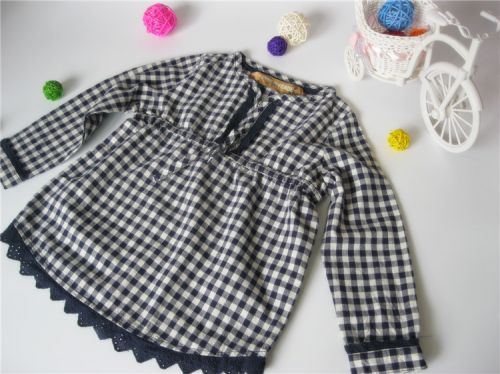 Chemise fille à manche longue - Ref 2086392