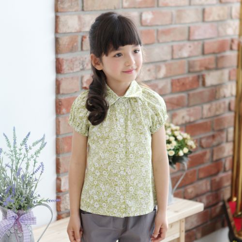 Chemise fille JBANS à manche courte - Ref 2086402