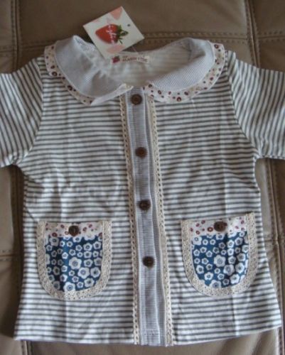 Chemise fille à manche longue - Ref 2086453