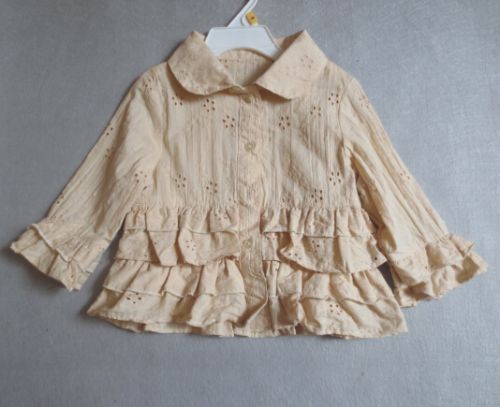 Chemise fille à manche longue - Ref 2086456