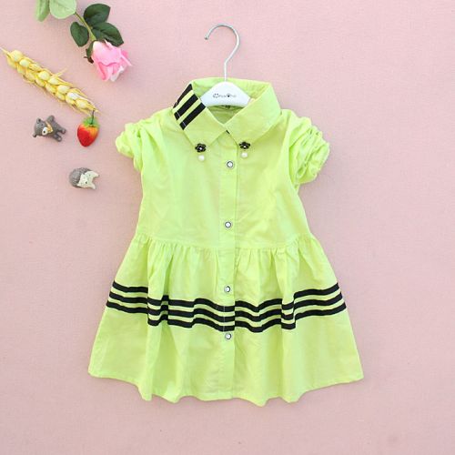 Chemise fille à manche longue - Ref 2086476