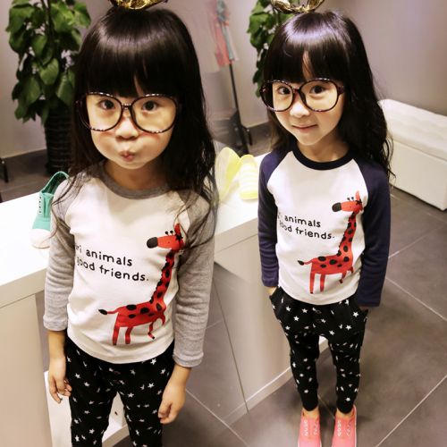 Chemise fille à manche longue en Toile de coton - Ref 2086493