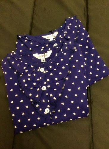 Chemise fille à manche longue - Ref 2086502