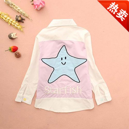 Chemise fille à manche longue - Ref 2086526