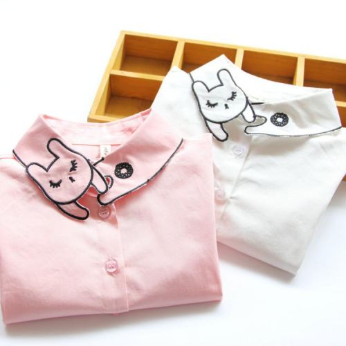 Chemise fille à manche longue - Ref 2086592